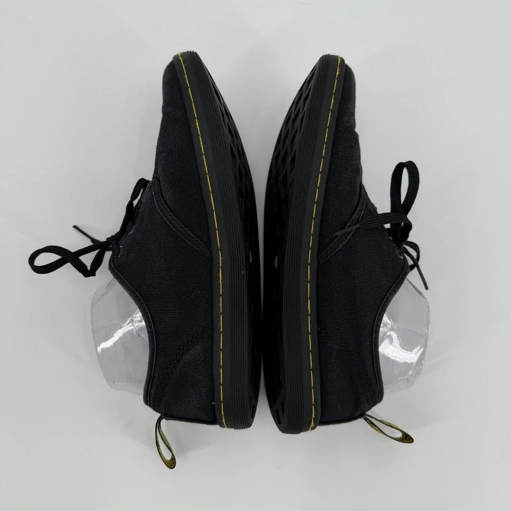 Dr. Martens Soho Black Canvas 3-Eye Oxford Shoes AW004 Mens 7 Womens 8